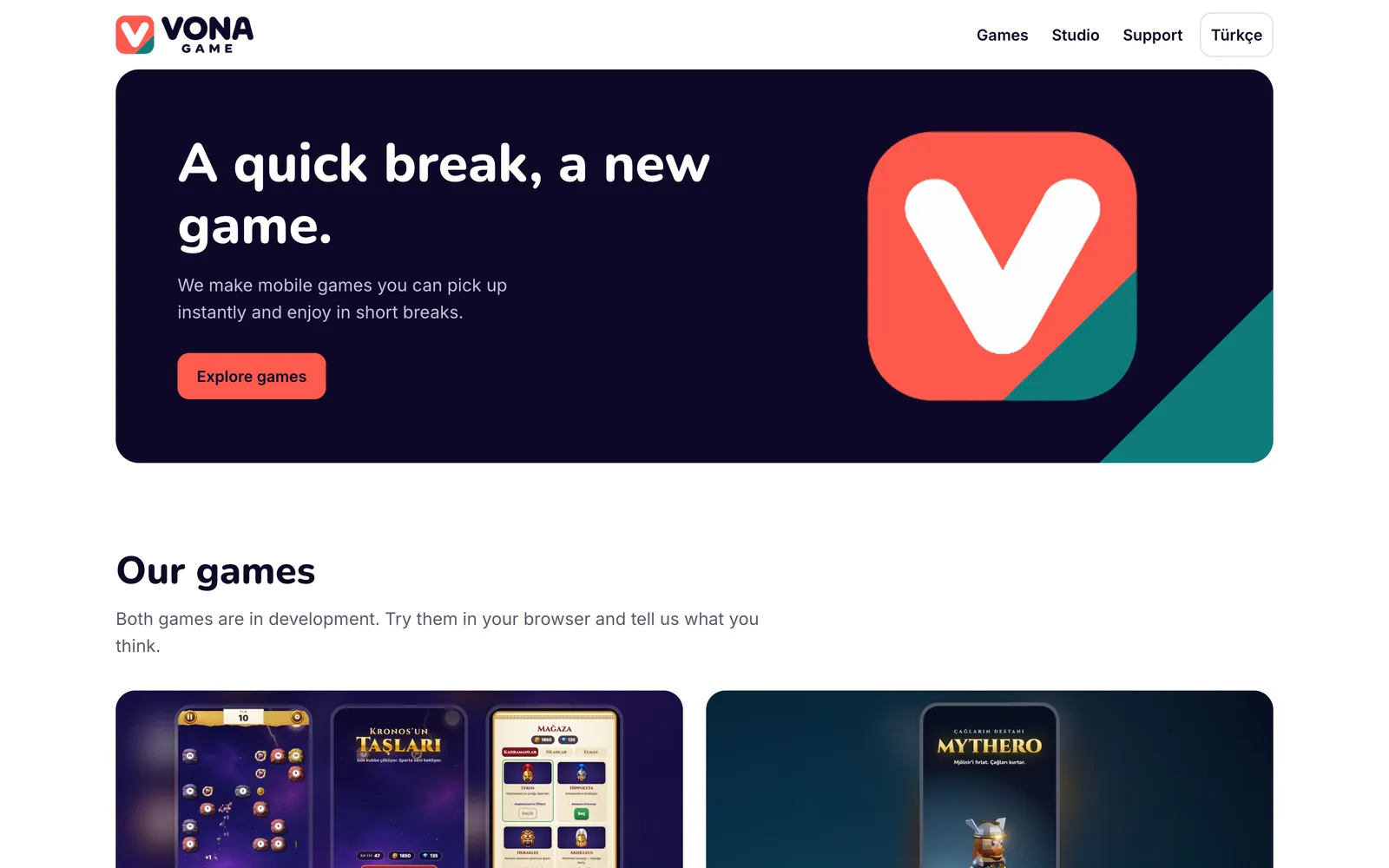 Vona Game — vonagame.com