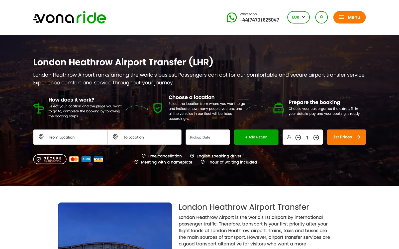 Vonaride — screens and visuals